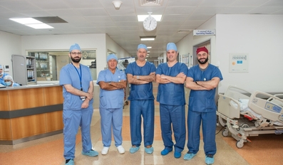 Robotic Kidney Transplant Team